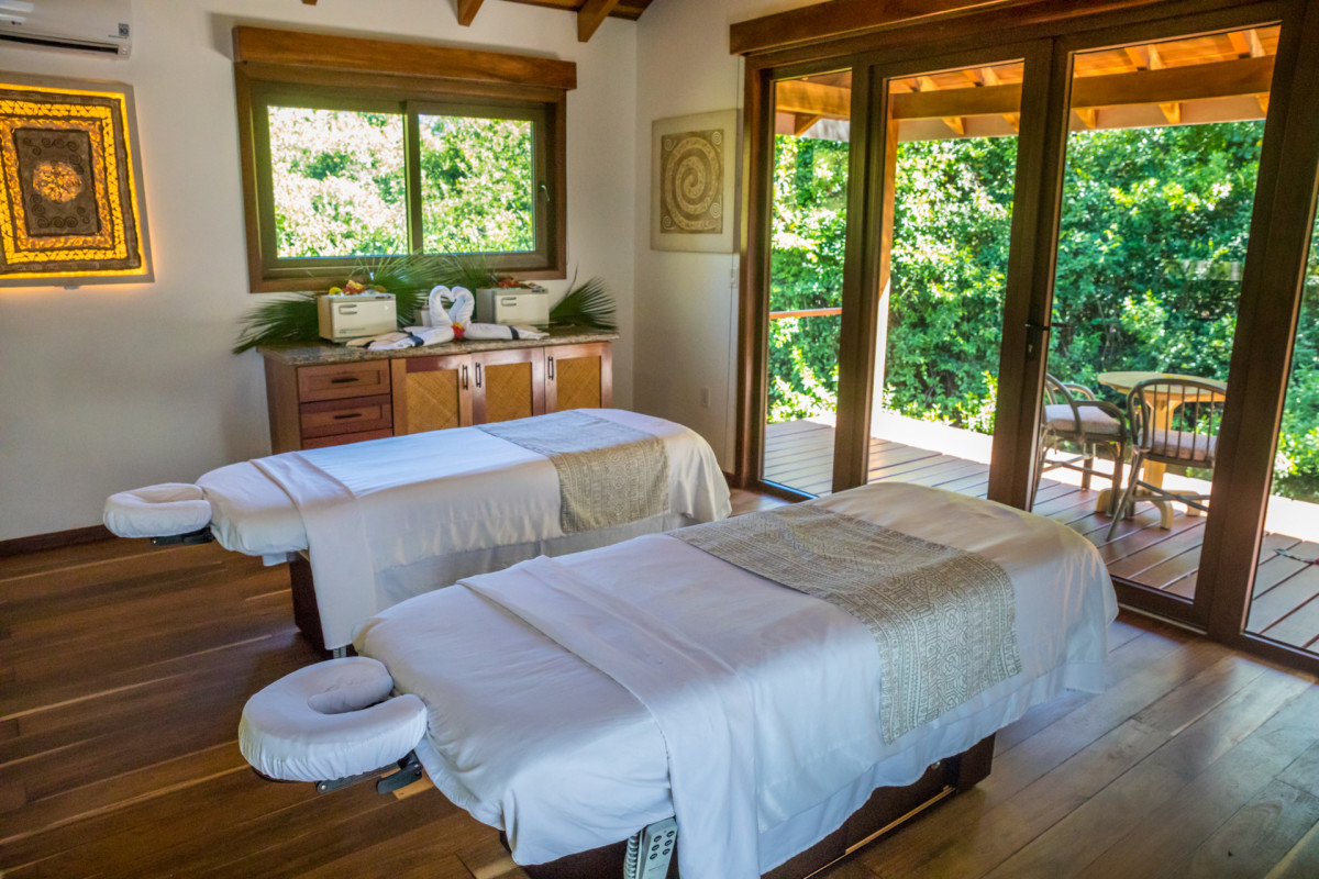 Naïa Resort and Spa Massage Tables