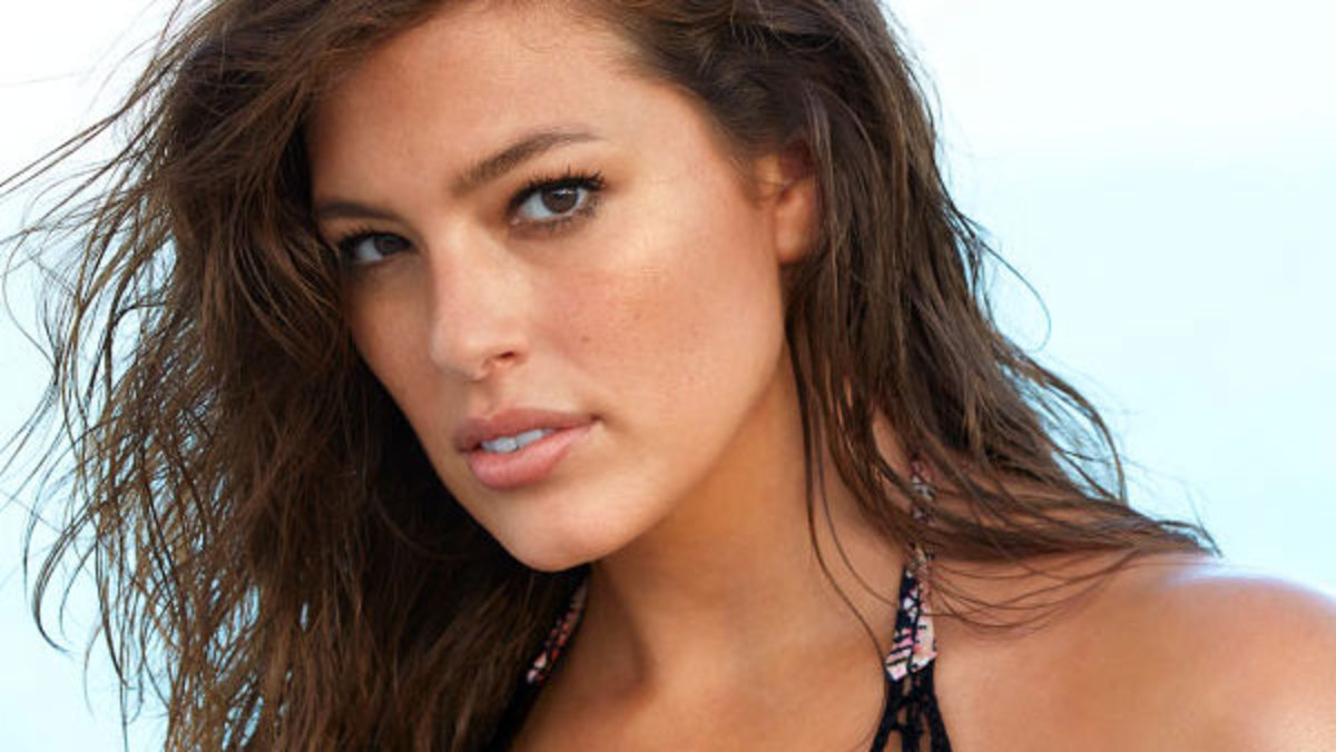 Ashley Graham was photographed by James Macari in Turks and Caicos.