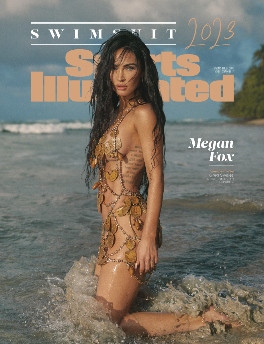 Megan Fox was photographed by Greg Swales in the Dominican Republic.