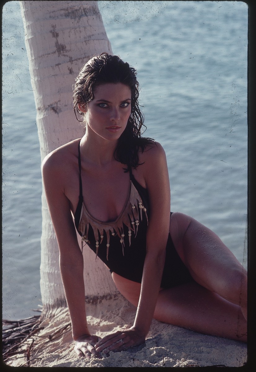 Carol Alt was photographed by Paolo Curto in Aruba.