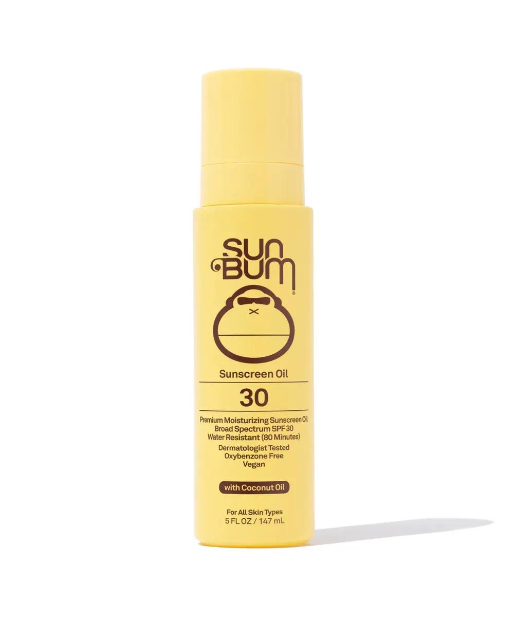 Sports Illustrated Swimsuit Favorite Body Sunscreen, Sun Bum Sunscreen oil