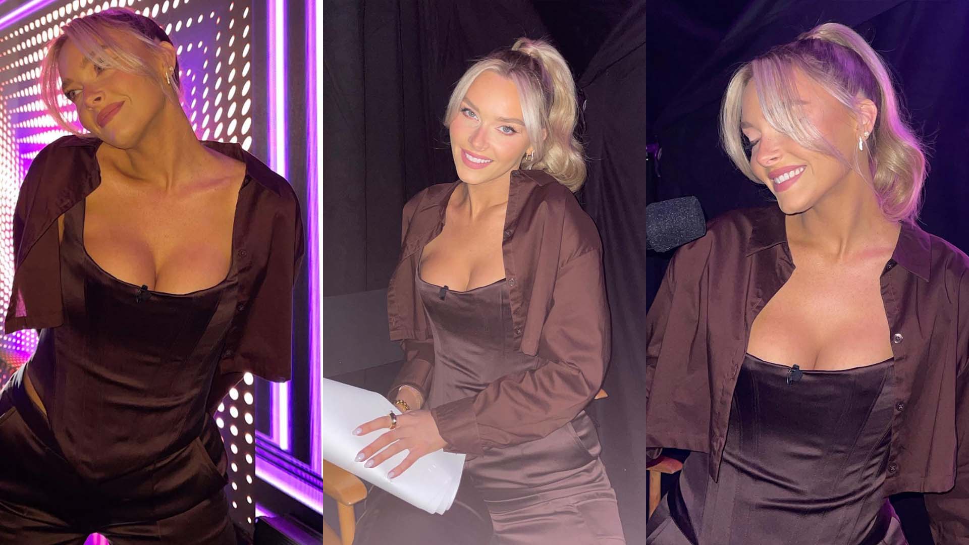 Camille Kostek Shares Backstage Photos From ‘Dancing With Myself’ – Swimsuit