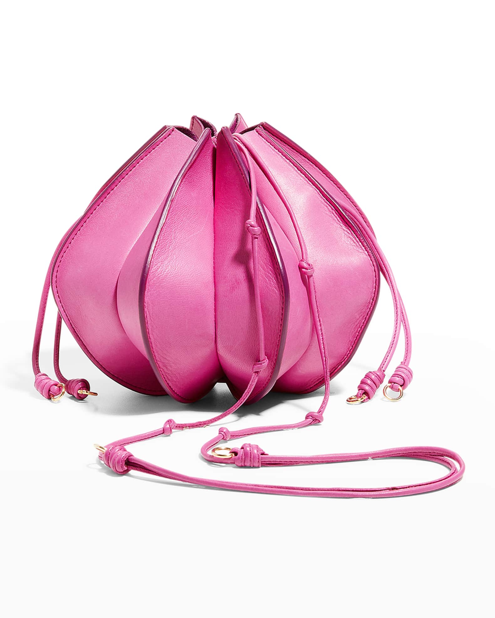 The bag’s drawstring closure expands to allow everything to fit.