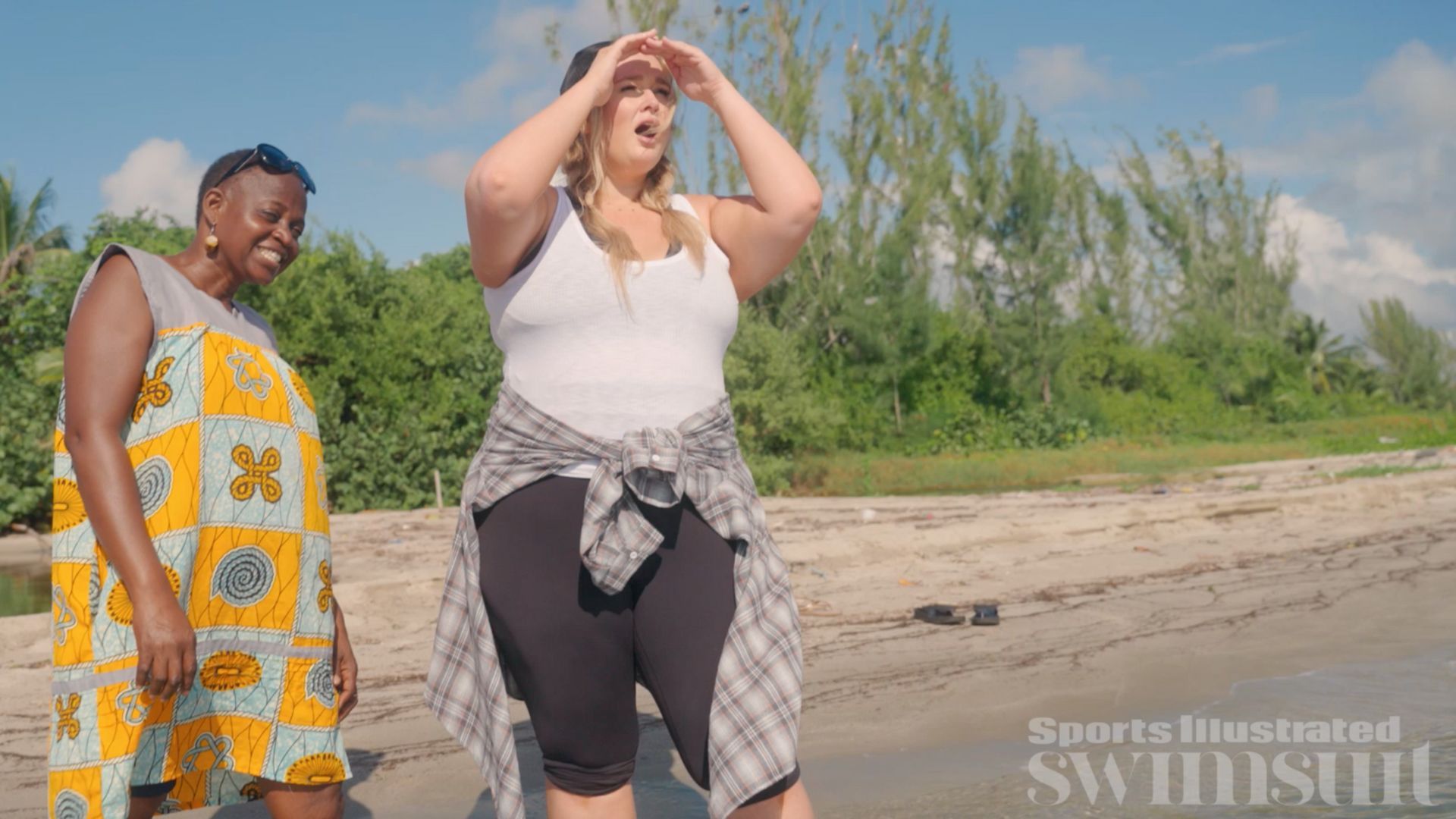 Hunter McGrady Picks Up Survival Skills in Belize Swimsuit SI