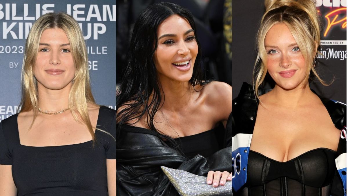 Genie Bouchard, Kim Kardashian and Camille Kostek