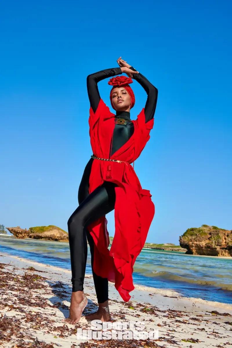 6 Bright and Beautiful Photos of Halima Aden in Kenya