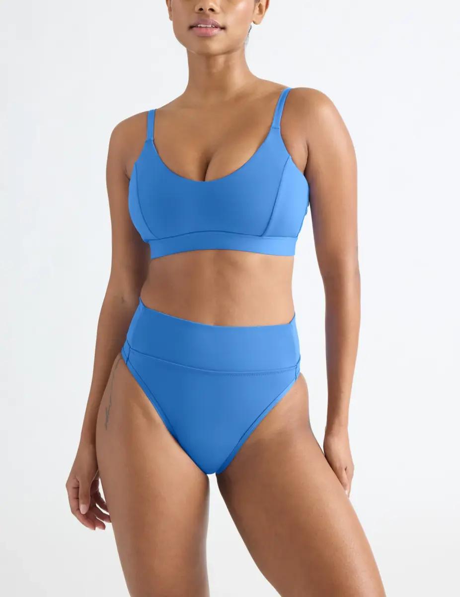 Knix swim scoop bikini top - Heat Wave