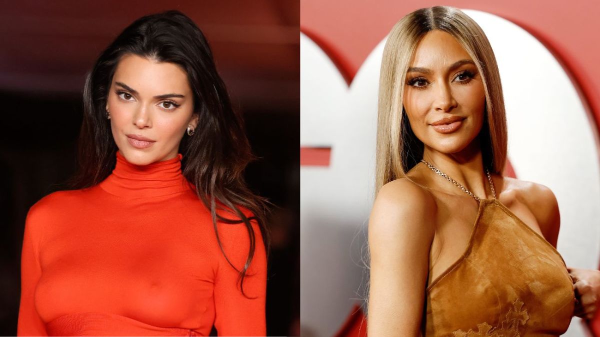 Kim Kardashian and Kendall Jenner Are a Stunning Sister Duo in