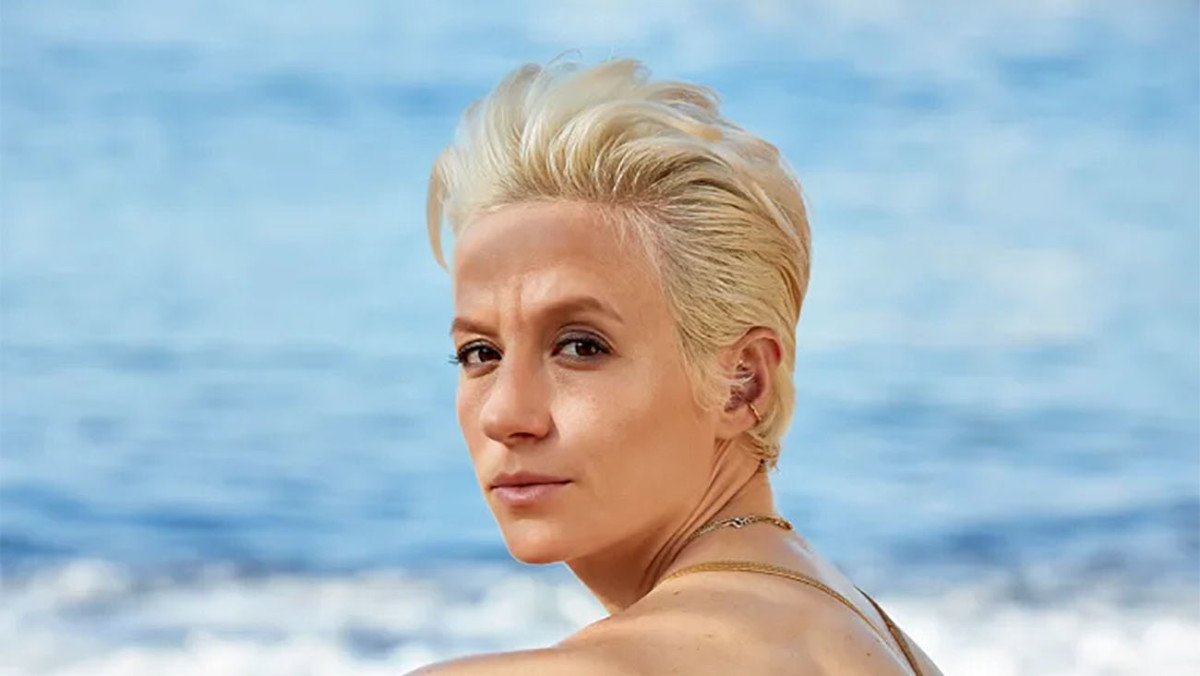 Megan Rapinoe was photographed by Ben Watts in St. Lucia.