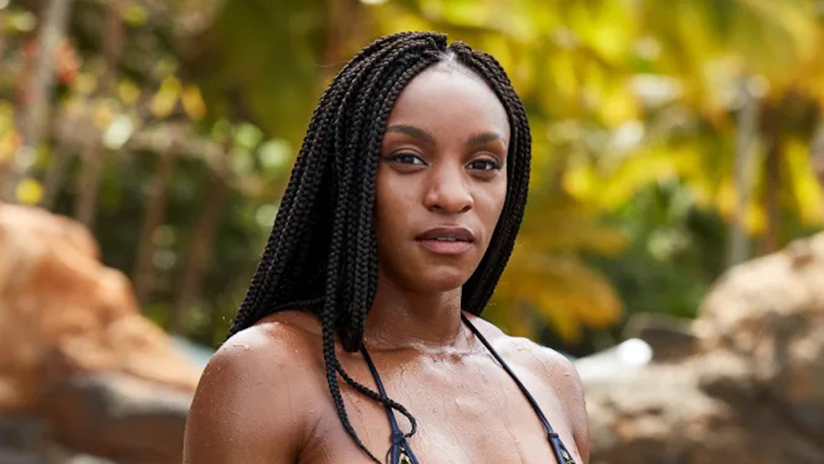 Crystal Dunn was photographed by Ben Watts in St. Lucia